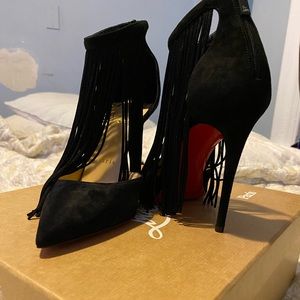 CL curtain heels